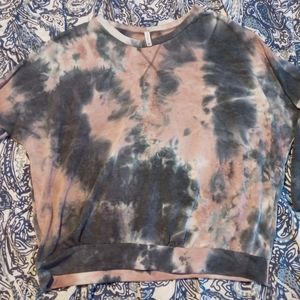 NWOT Boutique P & Rose size 2XL bleached sweatshirt